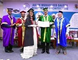Convocation at Aalim Muhammed Salegh Academy of Architecture, Chennai in Chennai	