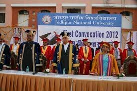 Convocation Jodhpur National University in Jodhpur