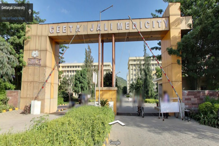 Geetanjali University (GU) banner