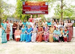 Group Photo Raj Kumari Amrit Kaur College of Nursing in New Delhi