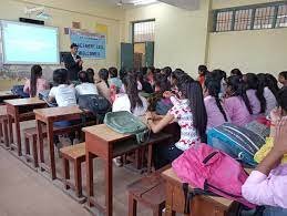 Classroom Govt. College for Women in Faridabad