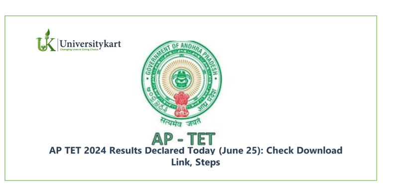 AP TET 2024 Results Declared Today