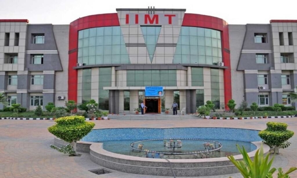 IIMT University Meerut banner 