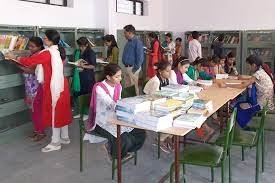 Library Government College Lunkaransar in Bikaner
