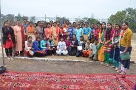 Group Photo D.A.V. Girls College Kosli in Rewari