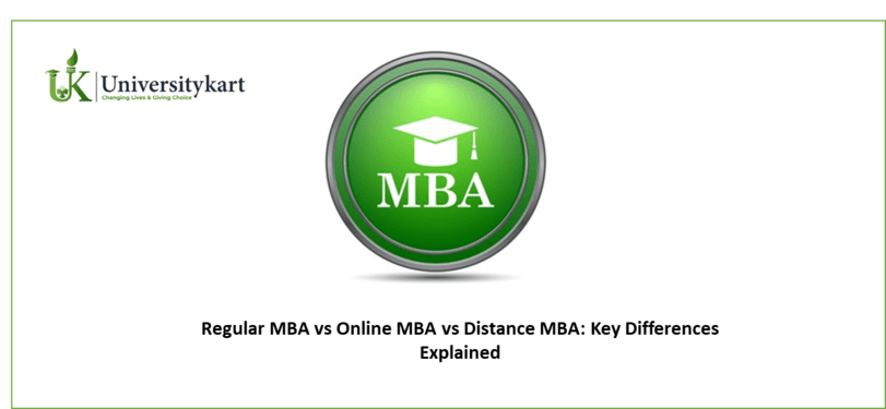 Differences between Regular MBA vs Online MBA vs Distance MBA