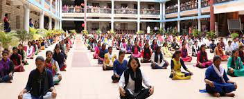 Yoga at Kristu Jayanti College in 	Bangalore Urban