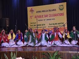 Republic Day Celebration  Jamia Millia Islamia in New Delhi