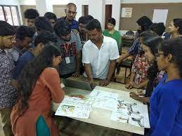 Practical Class of School of Architecture And Planning, Anna University in Chennai	
