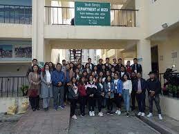 Group Photo  Mizoram University in Aizawl