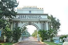 NBKR Institute of Science and Technology, Vidyanagar Banner