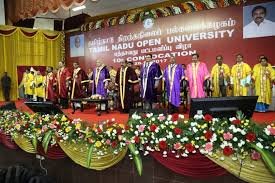Convocation at Tamil Nadu Open University in Dharmapuri	