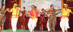 Dance Program at Karnataka Folklore University in Haveri