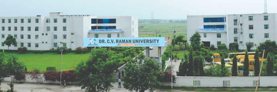 Dr C V Raman University banner