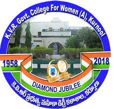 KVR Government College for Women, Kurnool Logo