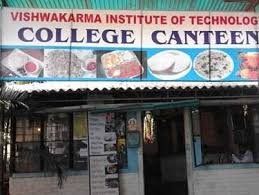 Canteen of Vishwakarma Institute of Technology in Pune