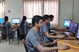 Computer Class Room of B.V. Raju College, Bhimavaram in West Godavari	