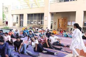 Yoga Activity International Institute of Information Technology in 	Bangalore Urban