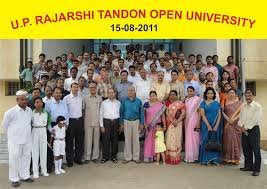 Group Photo U.P. Rajarshi Tandon Open University in Prayagraj