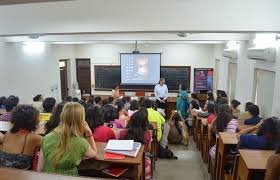 Class Room Miranda House College in New Delhi