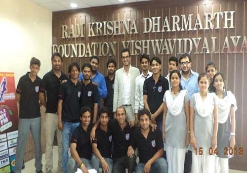 Group Photo Ram Krishna Dharmarth Foundation University  in Bhopal