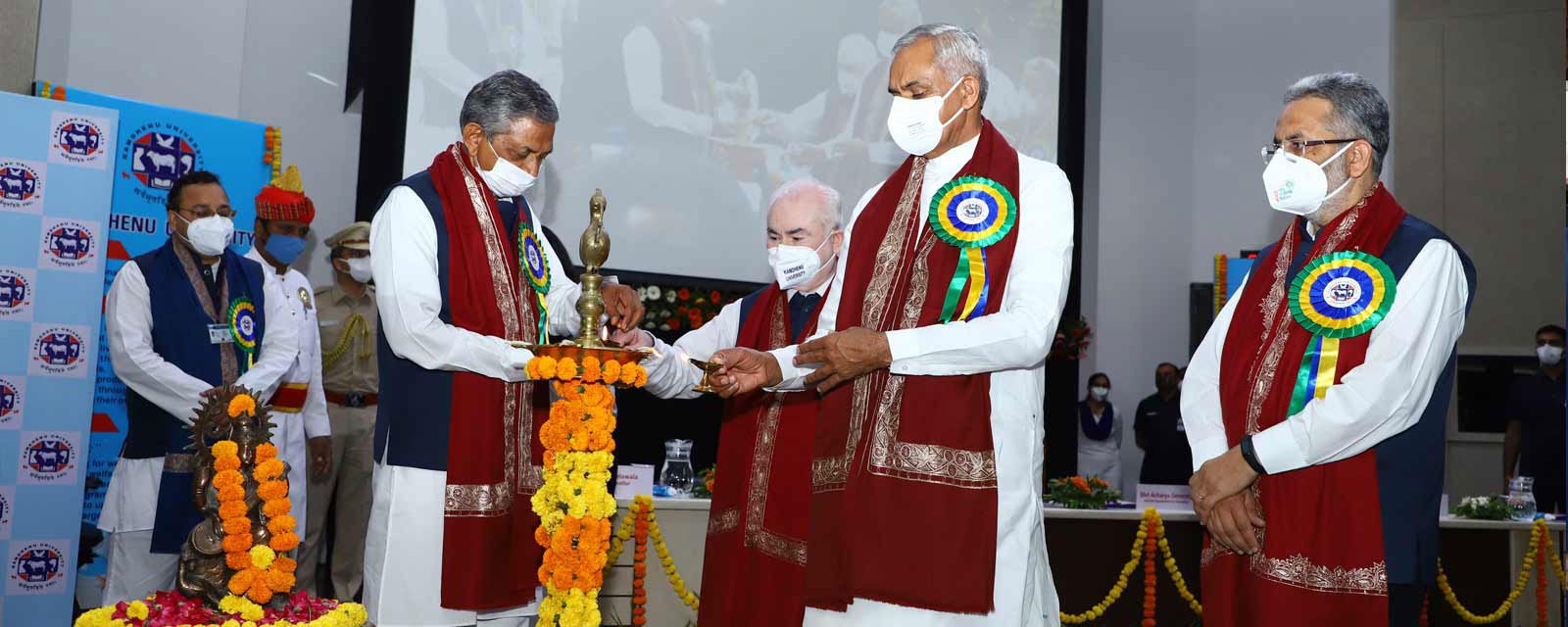 Inaugration Program at Kamdhenu University in Gandhinagar