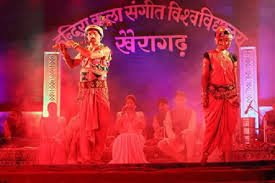 Annual Function Indira Kala Sangeet Vishwavidyalaya in Balod
