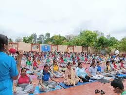 Kapol Vidyanidhi College of Management and Technology yoga day
