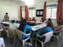 Staff room at The Maharaja Sayajirao University of Baroda in Vadodara