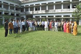 Group photo BNV College Rath in Jhansi