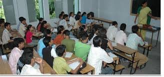 Classroom P.G.D.A.V. College in New Delhi