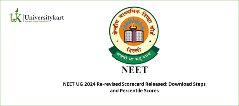 NEET UG 2024 Re-revised Scorecard Released