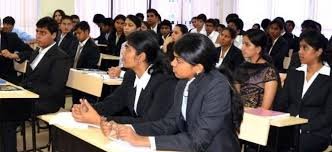 class room CPJ College of Higher Studies & School of Law in New Delhi