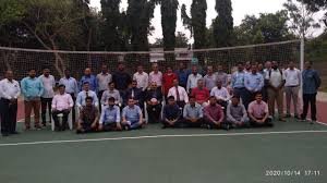 Class Group Photo at Swarnim Gujarat Sports University in Ahmedabad