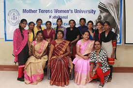 Class Group at Mother Teresa Women's University in Dharmapuri	