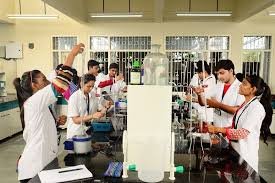 Practical lab GSFC University in Ahmedabad