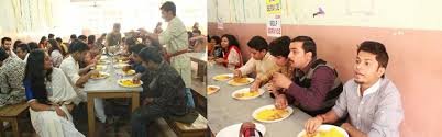 Cafeteria at Rani Rashmoni Green University in Alipurduar