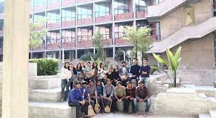 Group photo Ahmedabad University in Ahmedabad