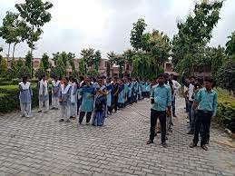 Students Divya kripal P.G College in Hardoi