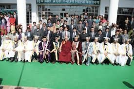 Convocation Central University of Himachal Pradesh in Kangra