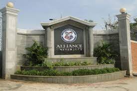 Front Gate  Alliance University in 	Bangalore Urban