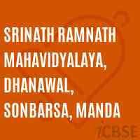 Srinath Ramnath Mahavidyalaya logo