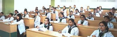 Class room Jayoti Vidyapeet Women's University in Jaipur