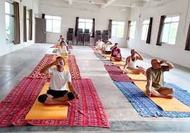 Yoga photo Shri Kallaji Vedic Vishvavidyalaya in Chittorgarh