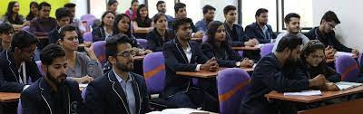 Classroom Jagran Lakecity Business School, in Bhopal