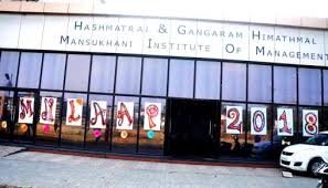 A Meet (MILAAP) in Hashmatrai and Gangaram Himathmal Mansukhani Institute of Management (MIM, Thane)