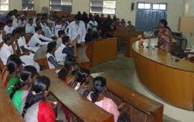Classroom Bharathidasan University, Centre for Distance Education (BUCDE), Tiruchirappalli 