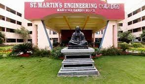 St Martins Engineering College Hyderabad Banner