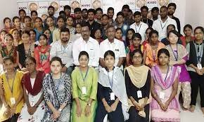 Students of Krishnaveni Degree College, Guntur in Guntur