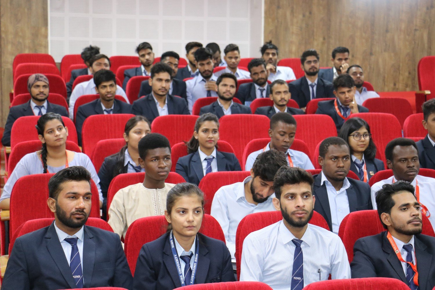 Session Photo National Institute of Medical Sciences University in Jaipur
